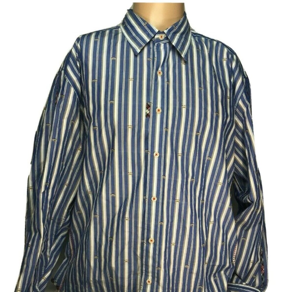 ROBERT GRAHAM KINGS CROWN 100% Cotton XL Shirt